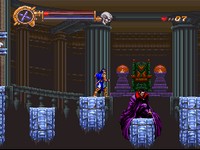 une photo d'Ã©cran de Castlevania- Vampire s Kiss sur Nintendo Super Nes
